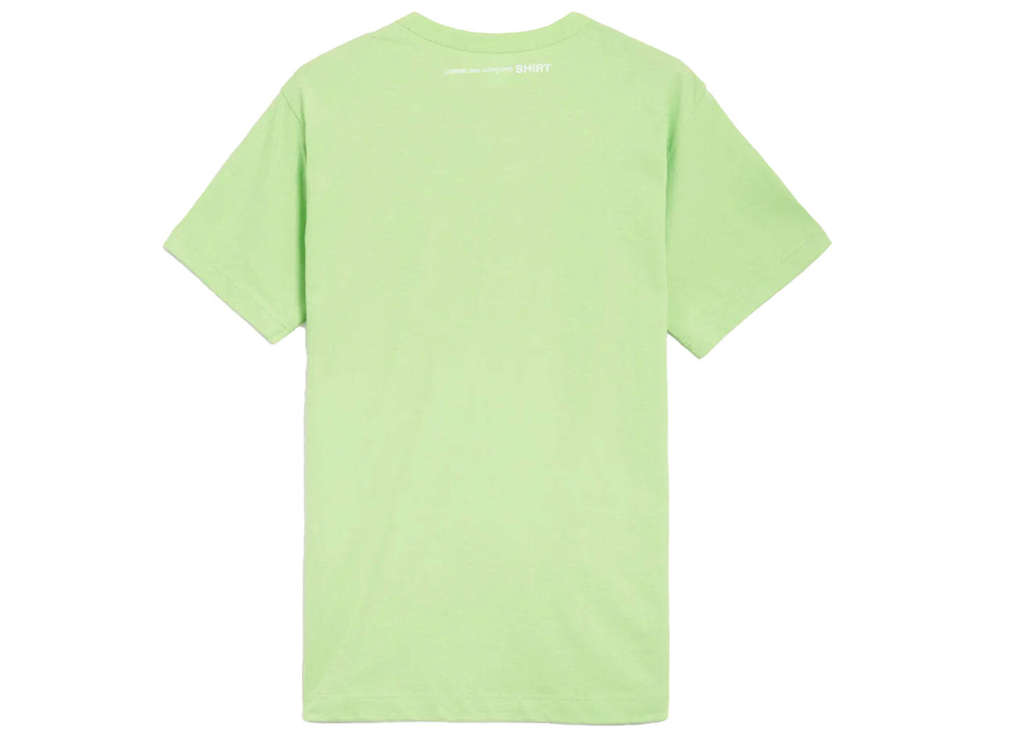 Comme des Garçons SHIRT Kurzarm-Strick-T-Shirt in Grün