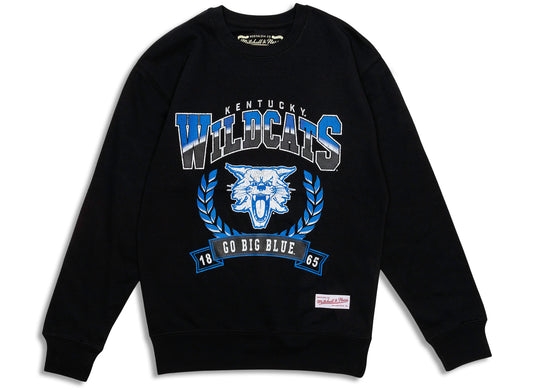 Sudadera sin capucha Mitchell & Ness Kentucky Wildcats NCAA Baseline