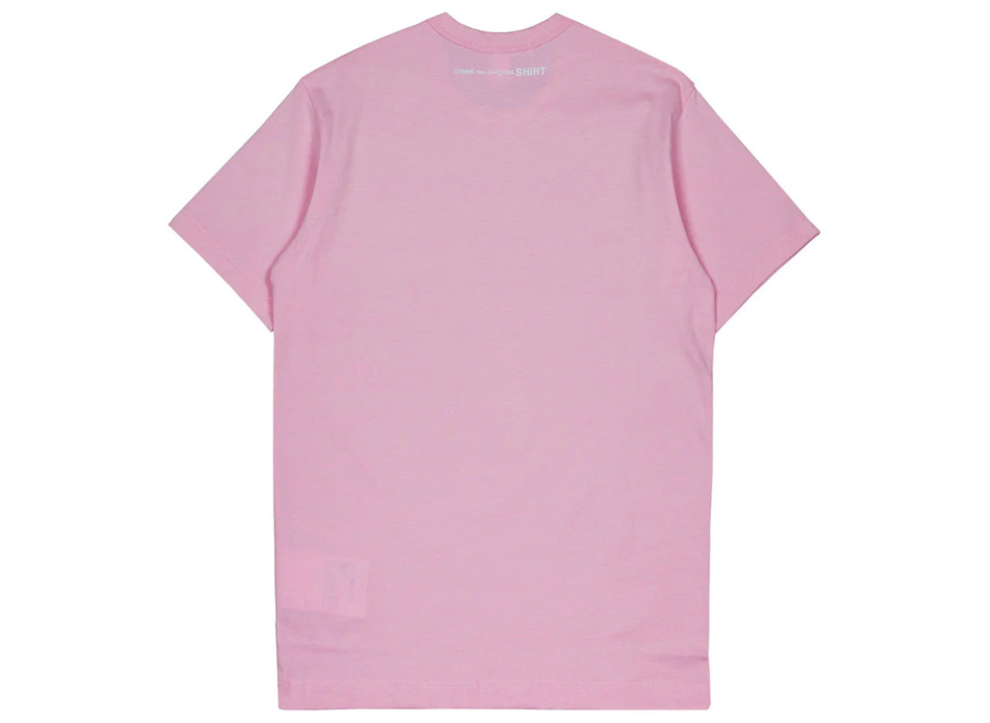 Camiseta de punto de manga corta Comme des Garçons SHIRT en rosa
