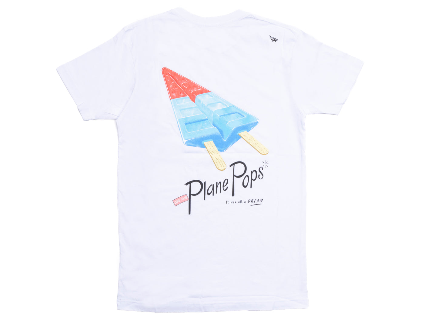 Paper Planes Americana Plane Pops Tee in White