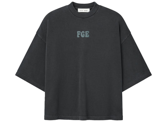 Fear of God Essentials Merch Tee in Washed Iron Grey, men's t-shirt