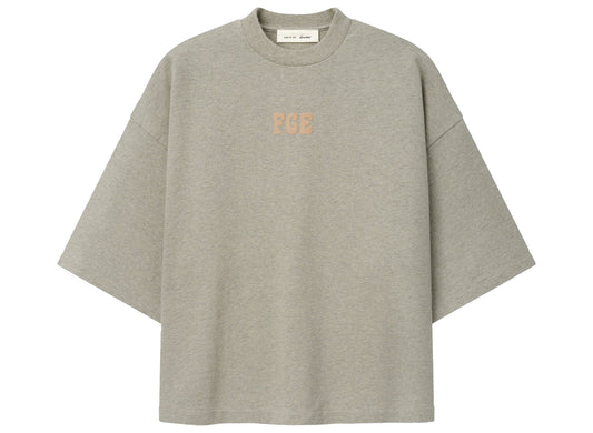 Fear of God Essentials Merch Tee in Washed Seal Heather, men's t-shirt
