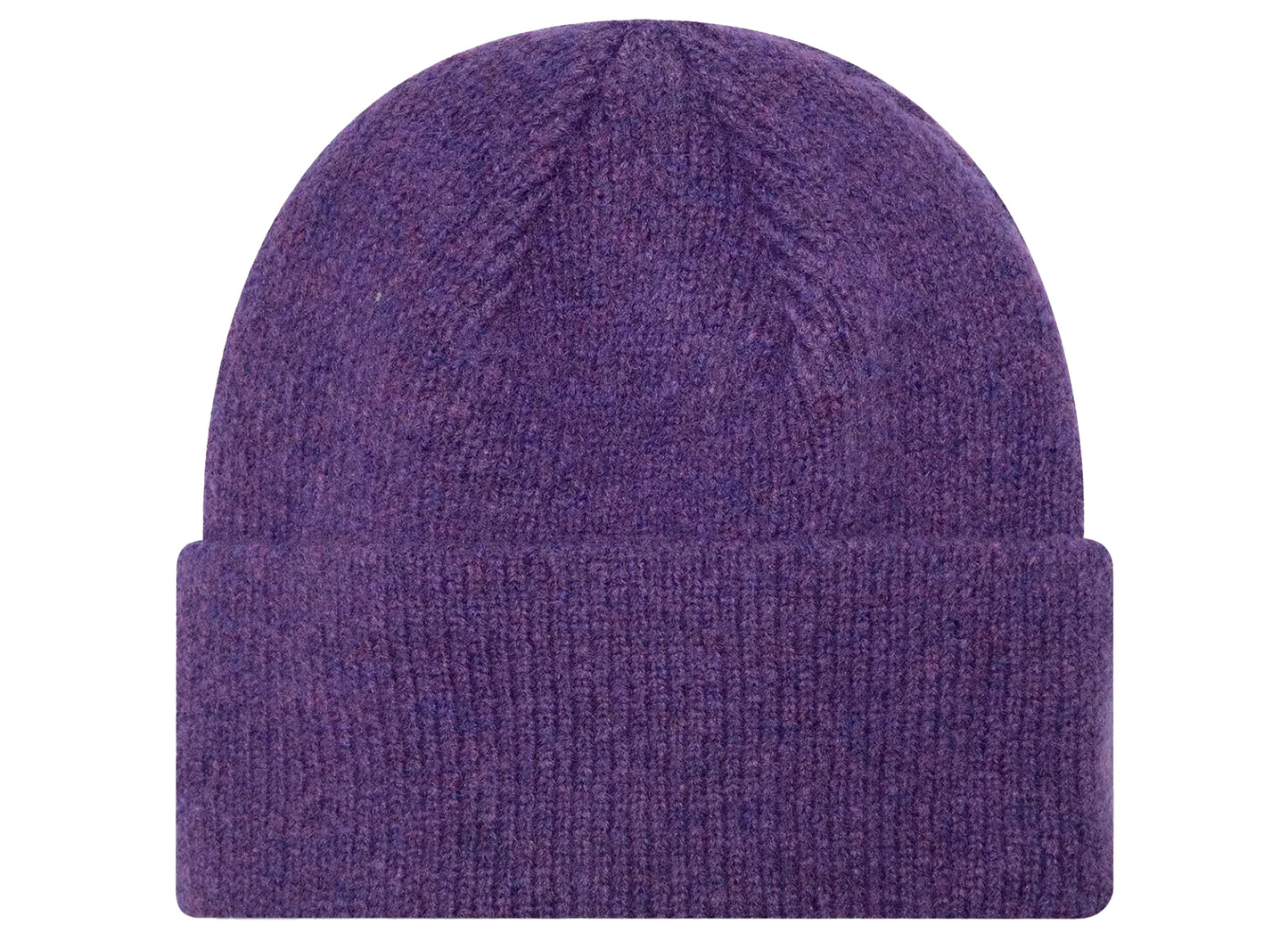 Gorro New Era para mujer New York Yankees con puño ancho en morado