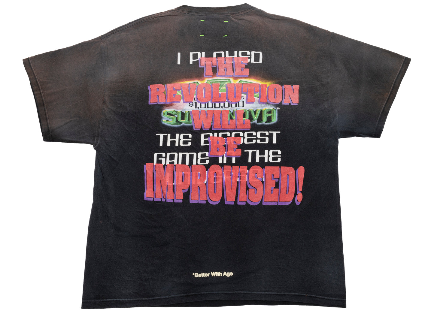 Better With Age Freedom Tee in Black