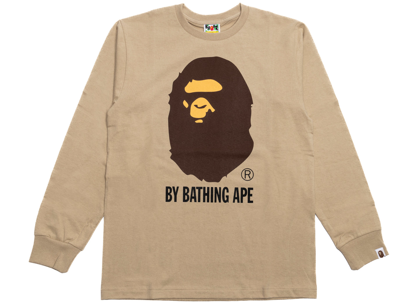 A Bathing Ape by Bathing Ape Langarmshirt in Beige