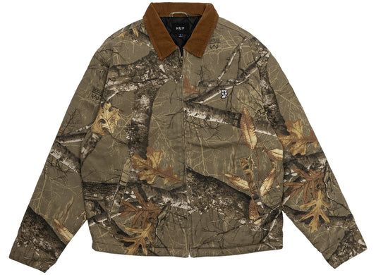 Chaqueta de trabajo Megablast de HUF x Realtree en Desert