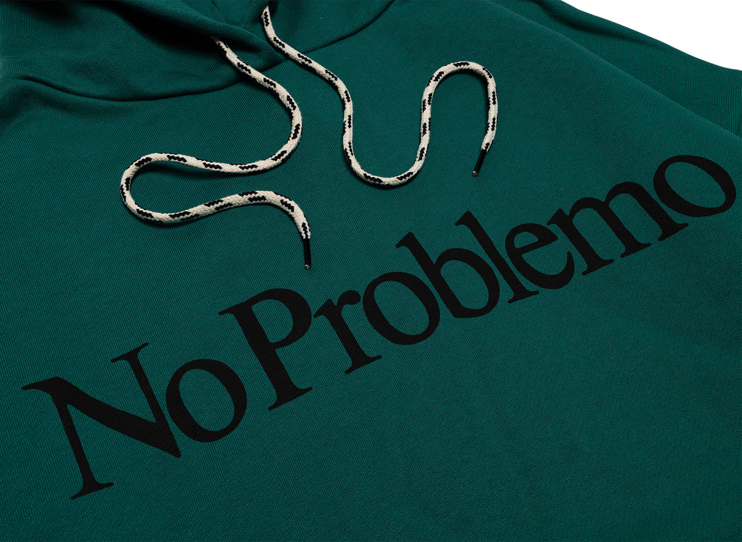 No Problemo Hoodie in Grün