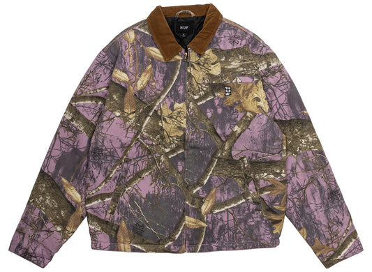 Chaqueta de trabajo Megablast HUF x Realtree en lila