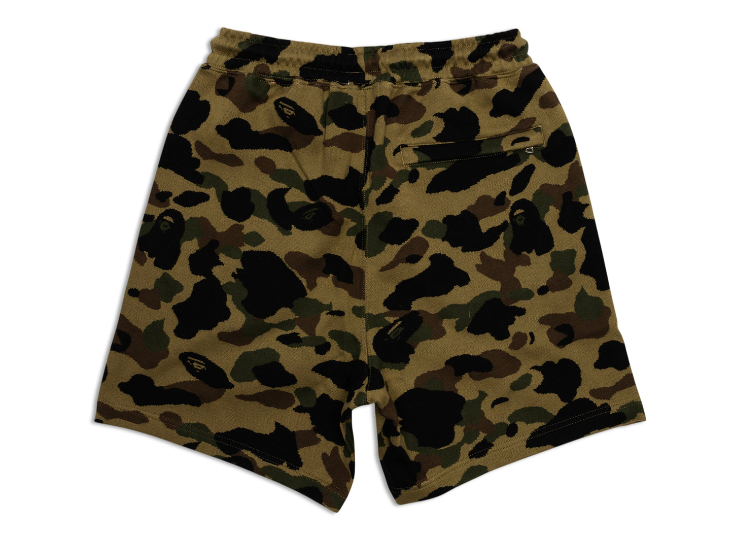 A Bathing Ape 1st Camo Jacquard One Point Relaxed Fit Sweatshorts