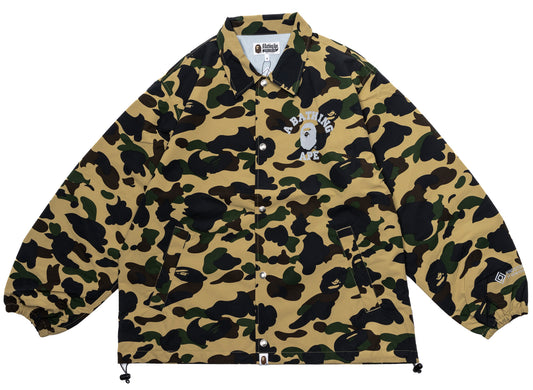 Chaqueta Coach A Bathing Ape Gore-Tex Wind Stopper 1st Camo Relaxed en amarillo