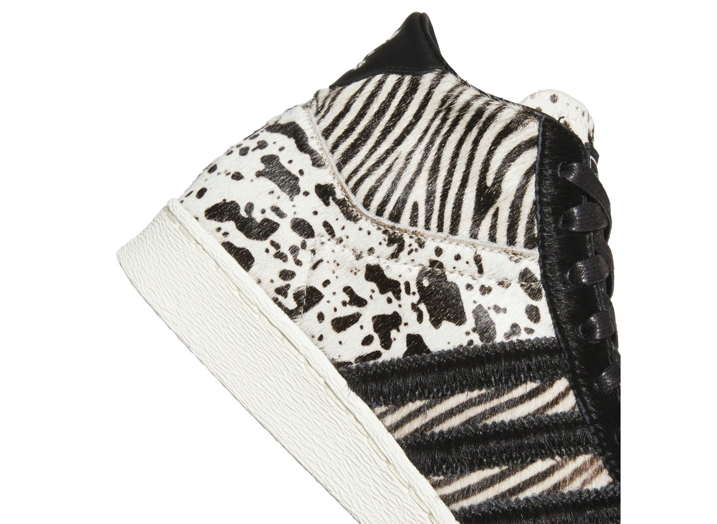 Women's adidas Jabbar Hi KK3913 in Off White, upper detail view