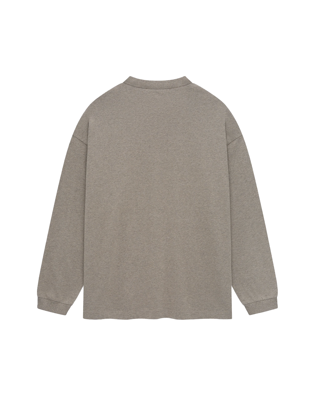 Fear of God Essentials Jersey Manga Larga en Gris Brezo