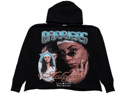 Barriers x Aaliyah Signature Hoodie in Black