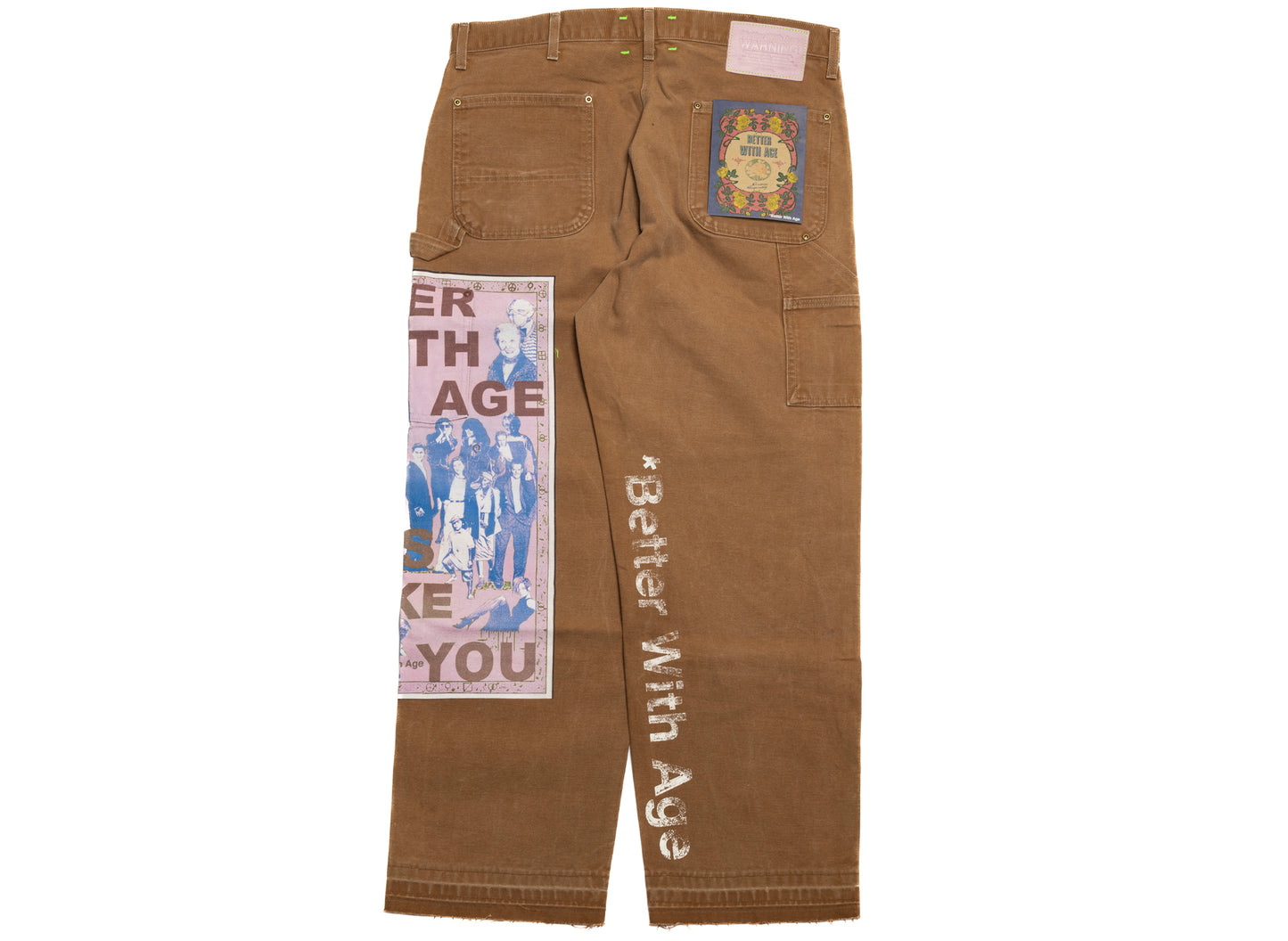 Better With Age Looks Like You Double Knee Trouser in Assorted, men's trousers, view 2