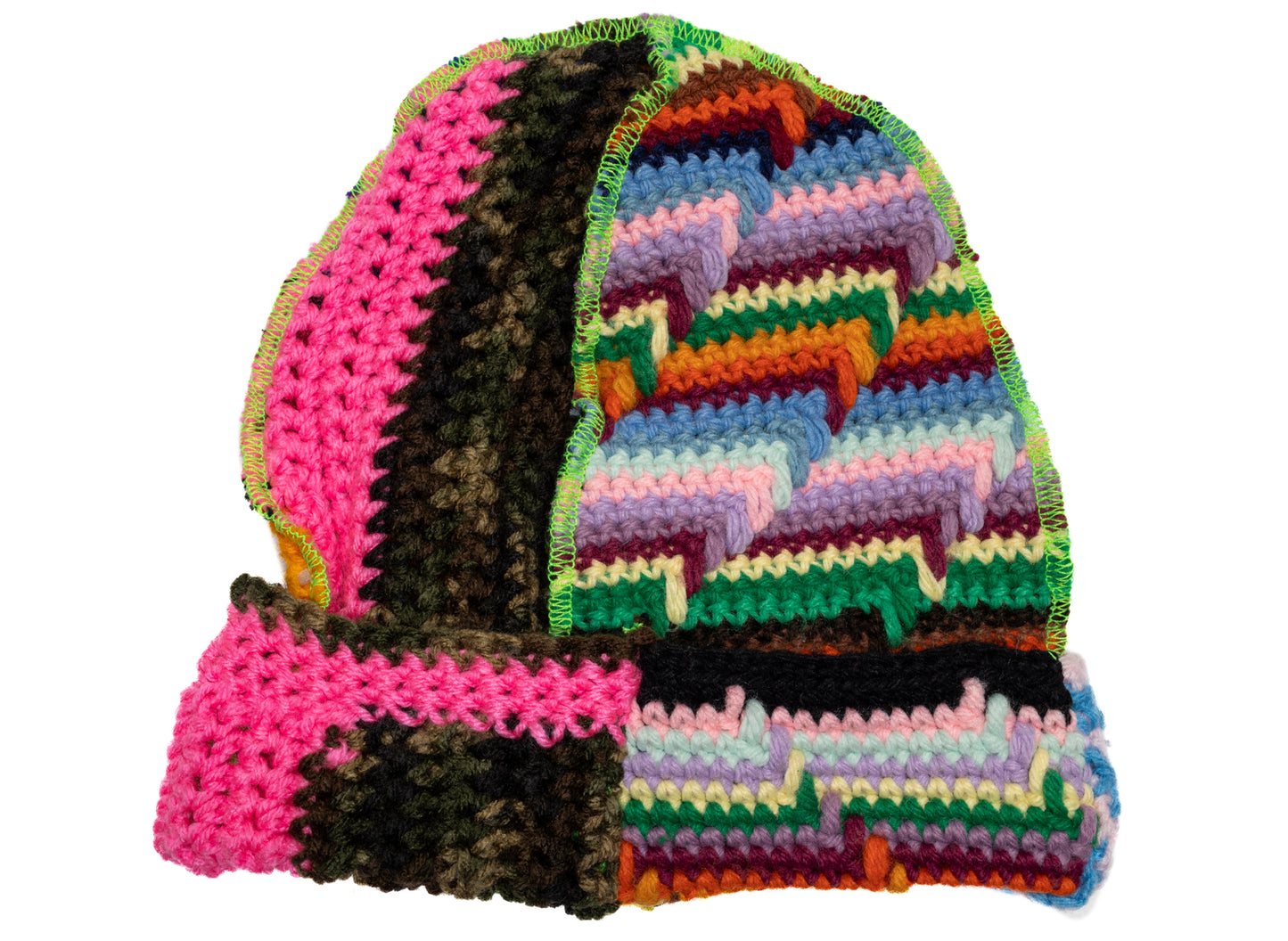 Better With Age Nane's Bespoke Chapeau in Multi, unisex handmade cap, view 2