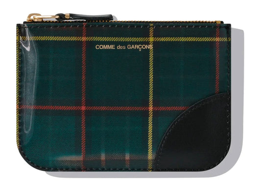 Comme des Garçon Lenticular Tartan SA8100 Wallet 'Red/Green'