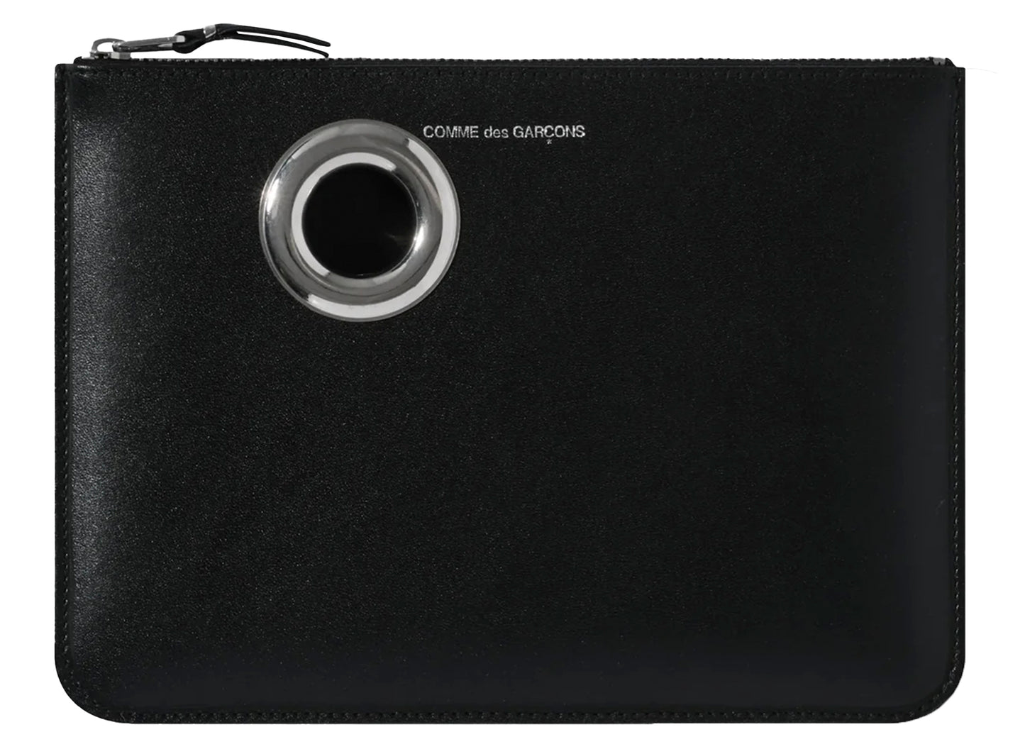 Comme des Garçon Silver Eyelet Wallet 'SA5100SE'