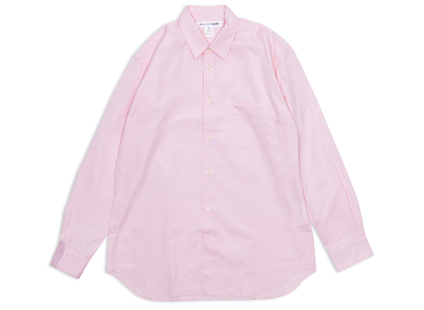 Comme des Garçons SHIRT L/S Button Up in Pink