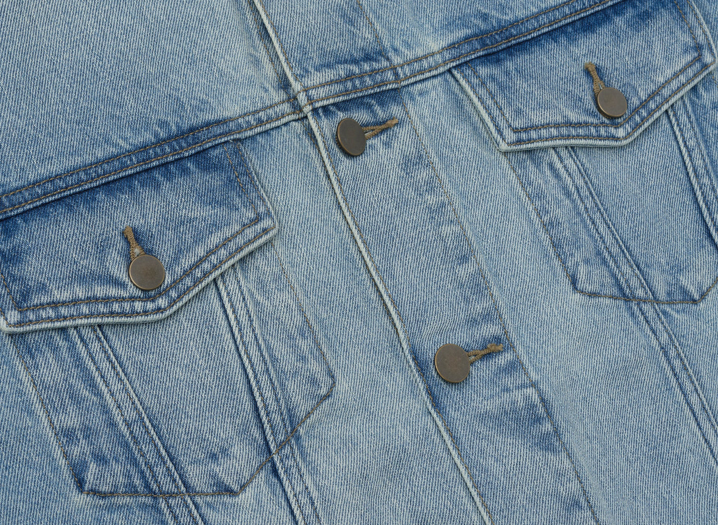 Fear of God Essentials Classic Denim Jacket 'Classic Blue' — view 3