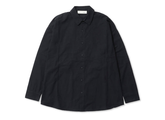 Fear of God Essentials Signature Button Up Shirt 'Black'