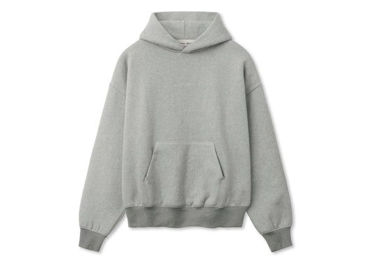 Fear of God Essentials Signature Classic Hoodie 'Concrete Heather'