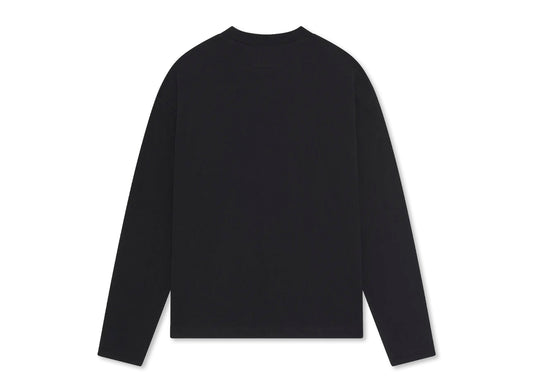 Fear of God Essentials Signature Long Sleeve 'Vintage Black'
