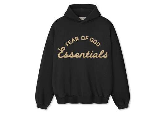Fear of God Essentials Training 90's Hoodie 'Faded Black'