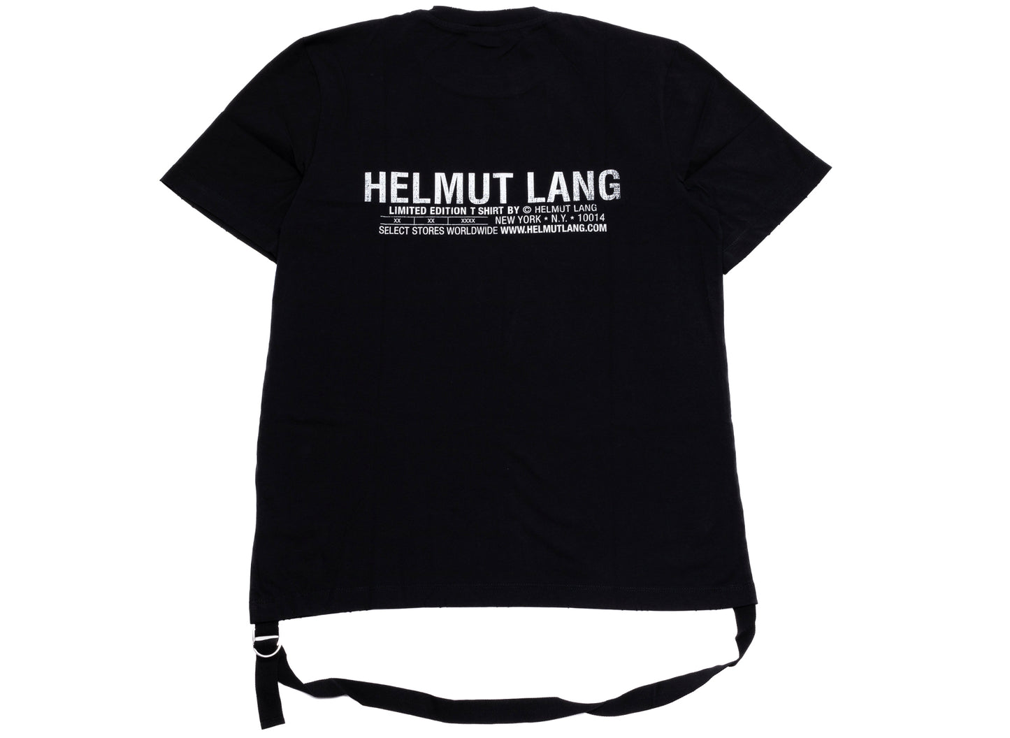 Helmut Lang New York S/S Tee in Black - view 3