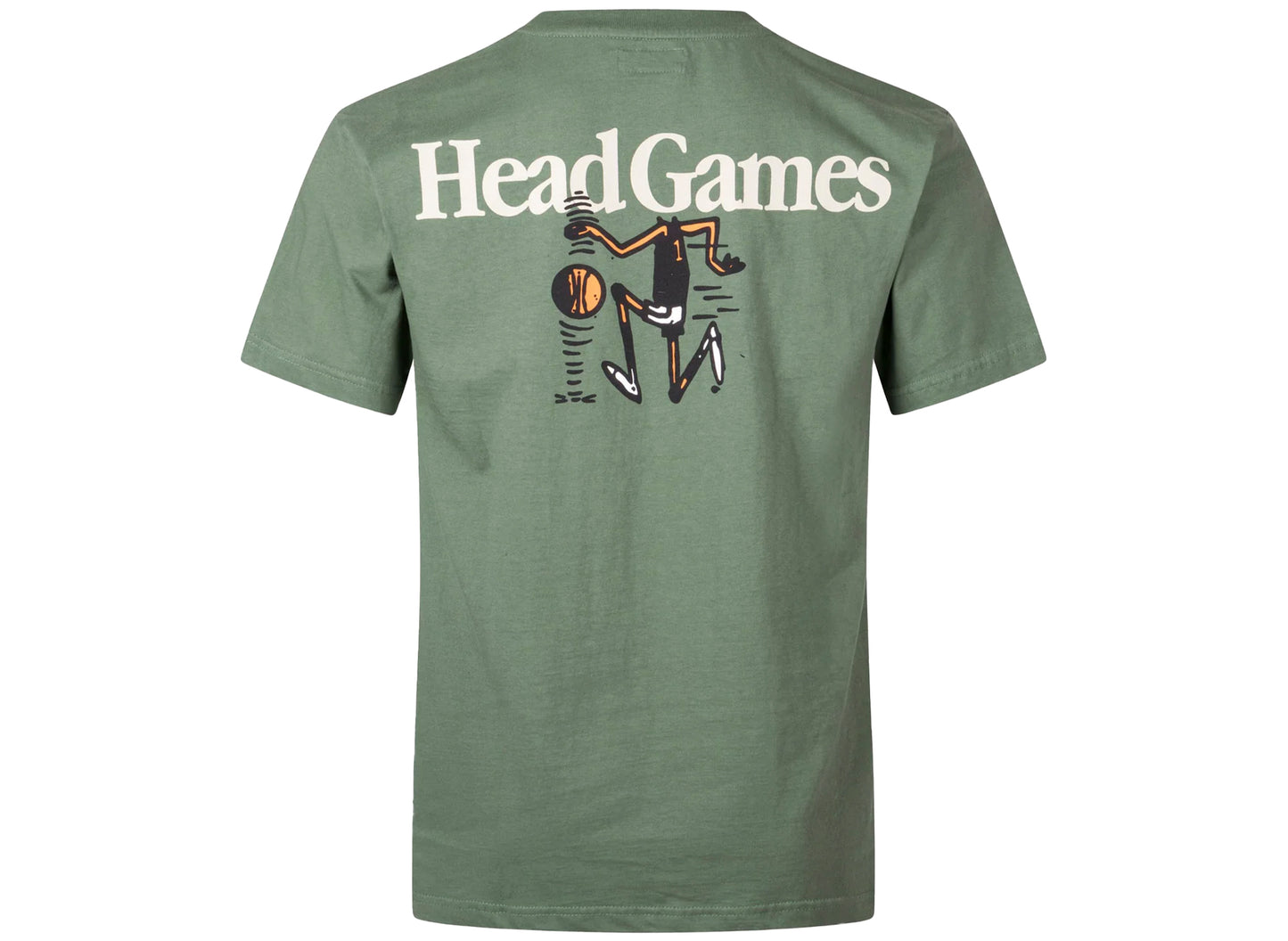 Market Head Games S/S Tee in Green - view 2