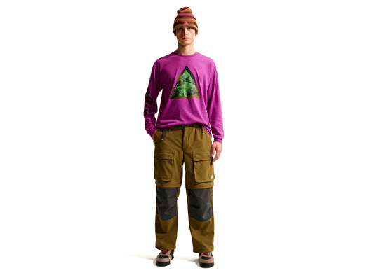 Nike ACG "Smith Summit" Zip Cargo Pants in Olive Flak