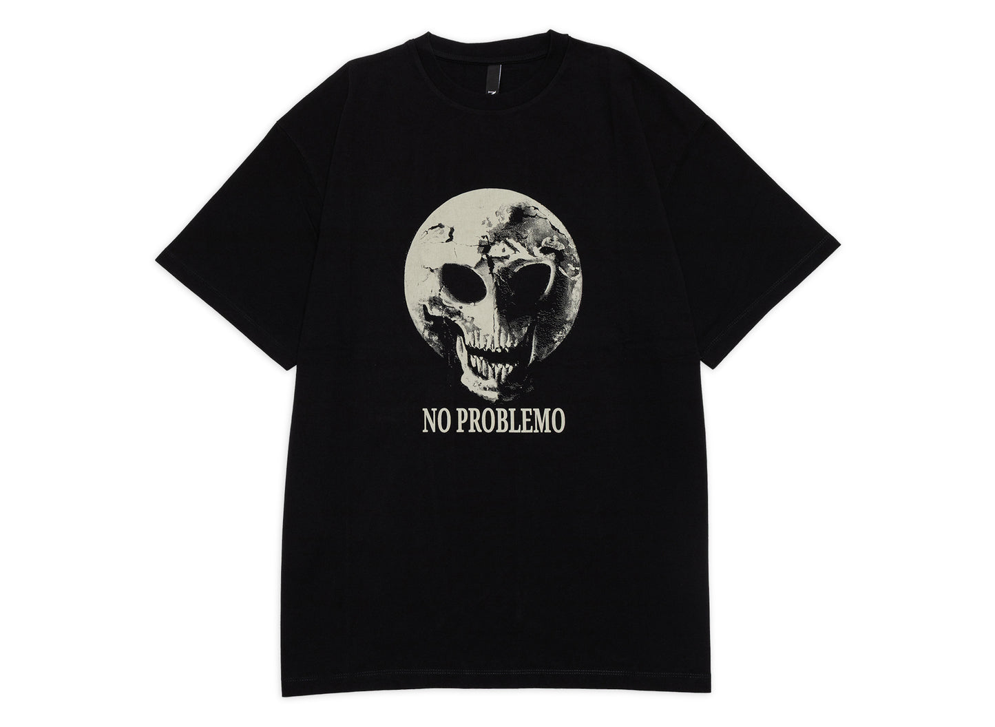 No Problemo Dead Planet Short Sleeve Tee in Black