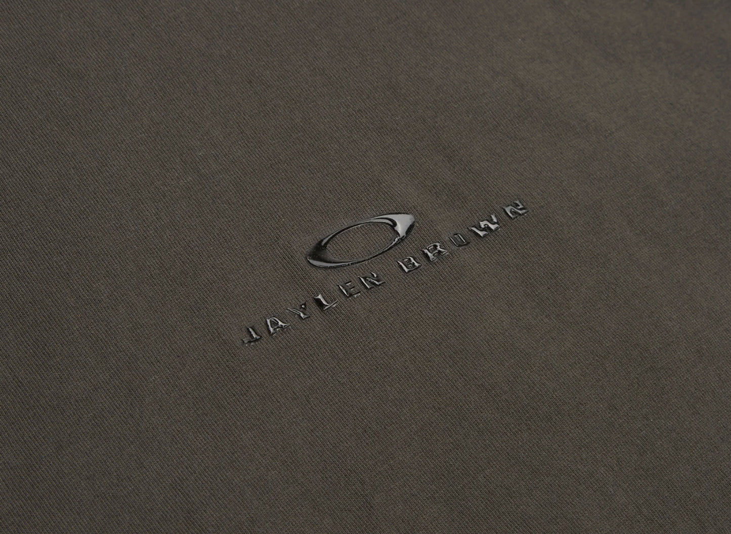 Oakley x Jaylen Brown Latitude Veil LS Tee in Nearly Black — view 4