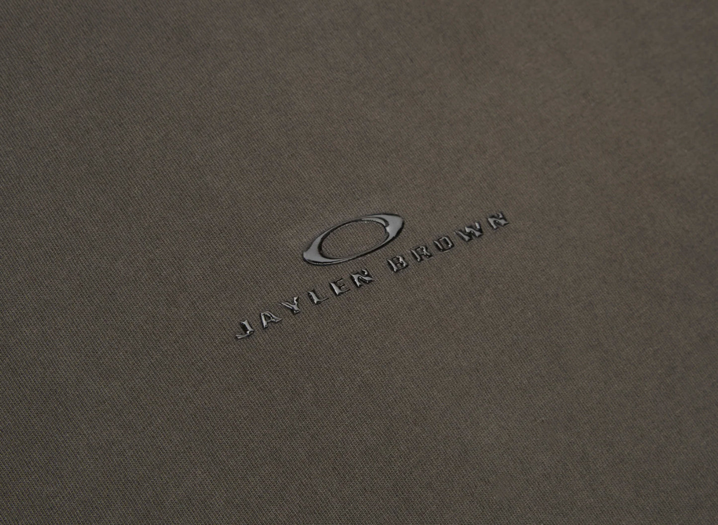 Oakley x Jaylen Brown Latitude Veil Tee in Nearly Black — view 4