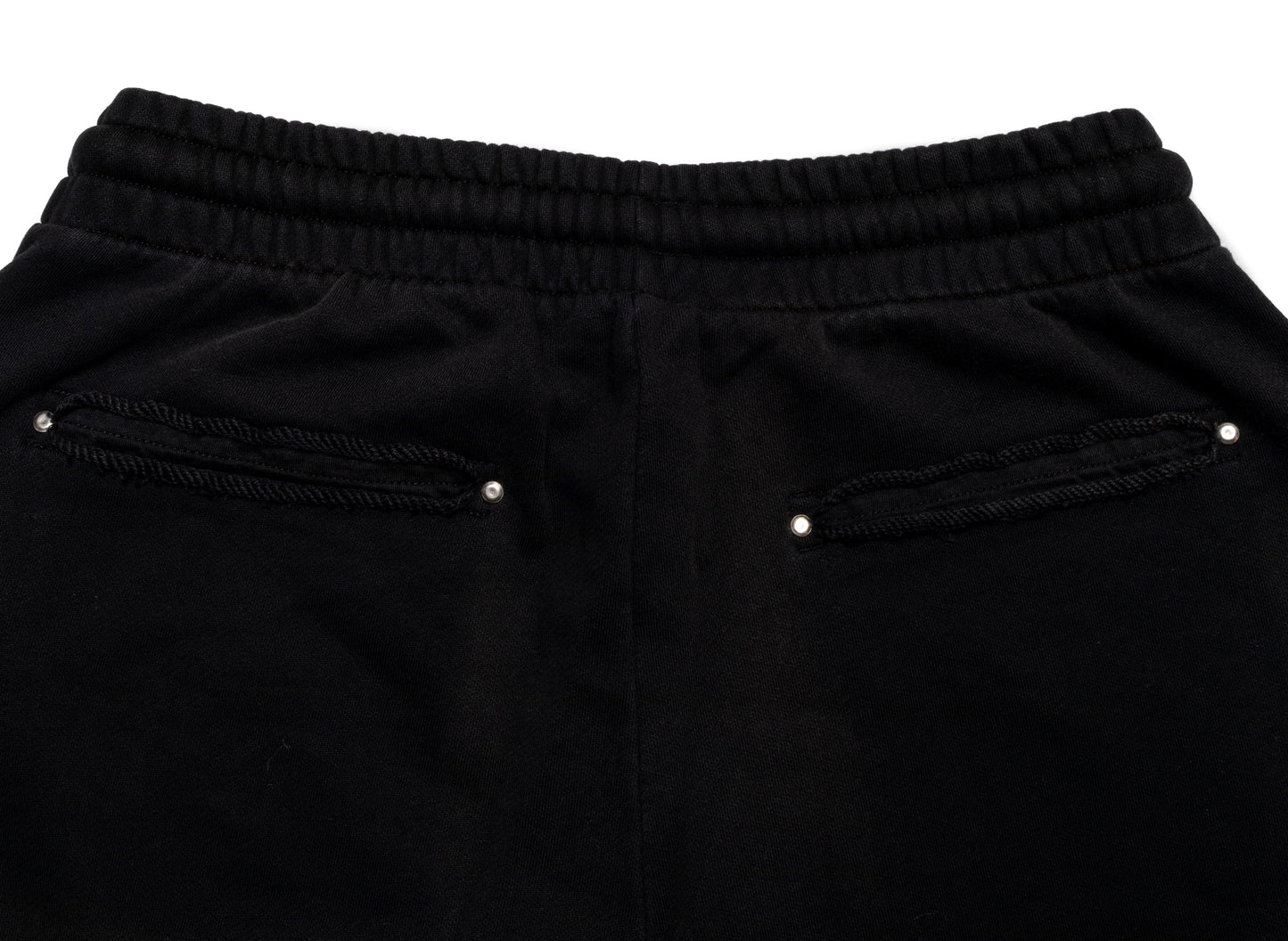 OFF-WHITE MD League Intarsia Slouchy Sweatpant in Black, men's sweatpant, view 3