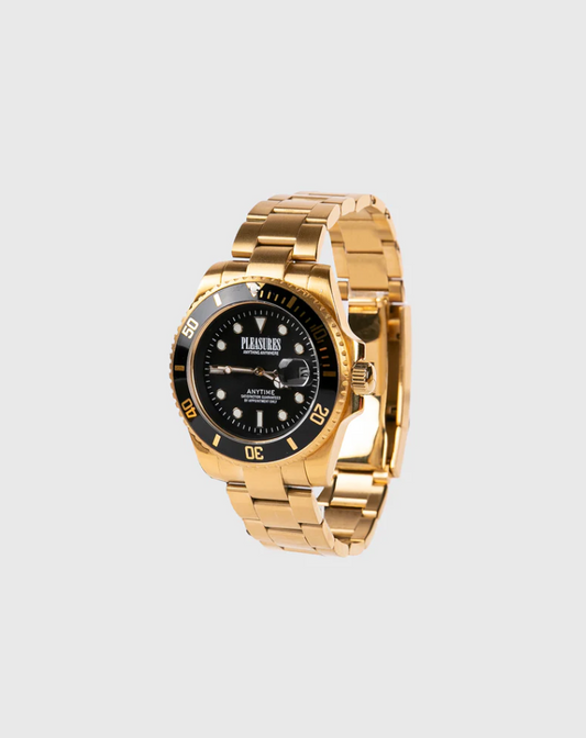 Pleasures Anytime Watch in Black