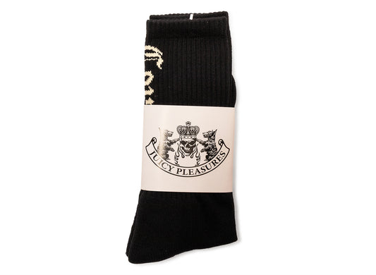 Pleasures Juicy Socks in Black