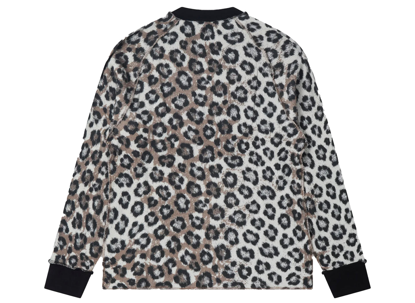 Rassvet PACCBET Leopard Thermal long-sleeve tee, men's waffle-knit t-shirt, view 2