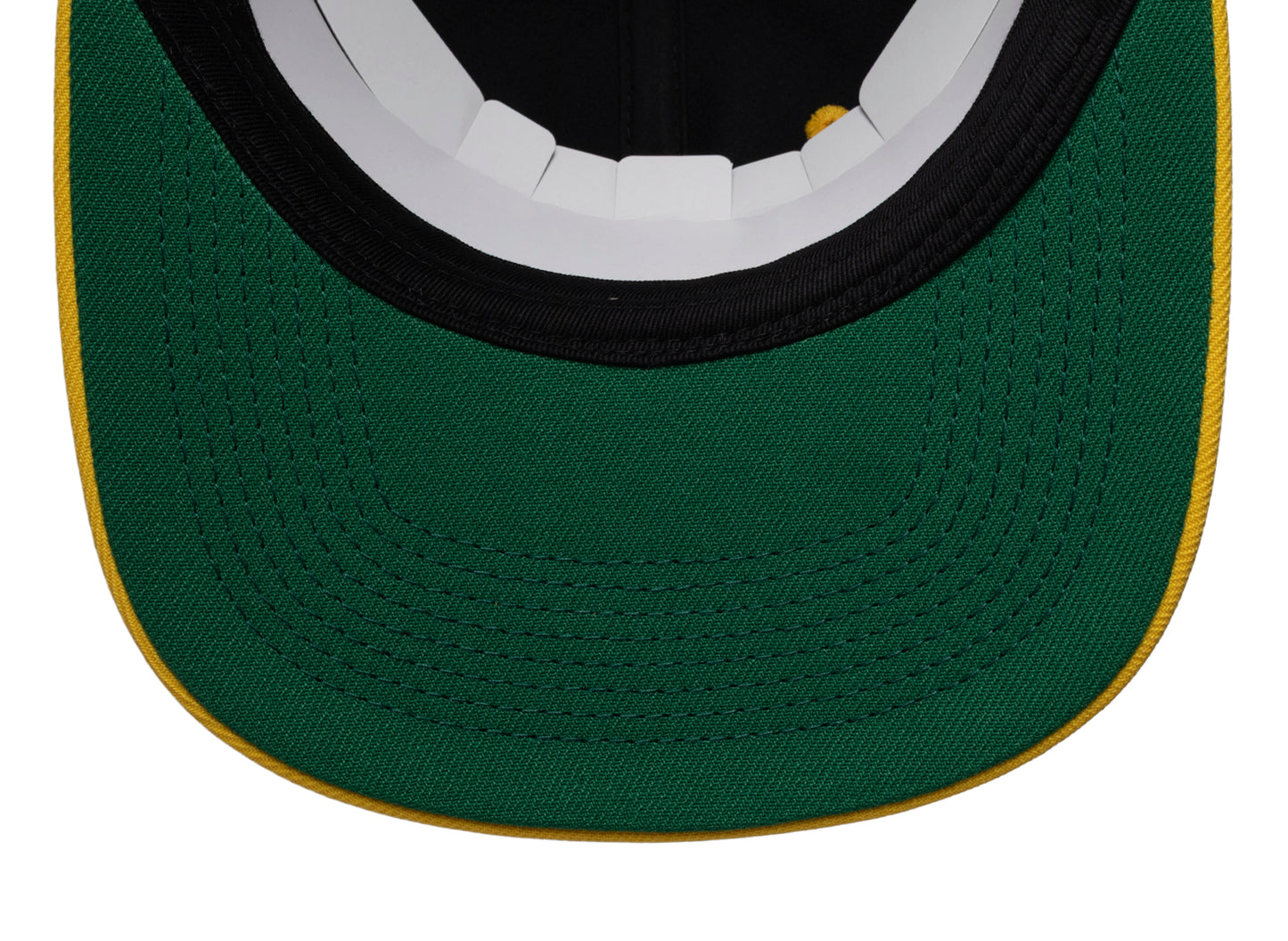 Saint Michael 'Eye' Cap in Black / Yellow — view 3