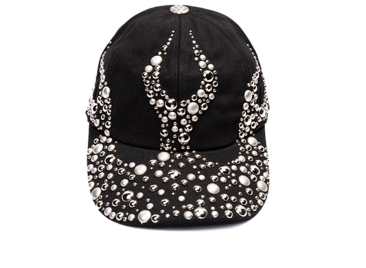 Thug Club TC Hothead Cap in Black, front view