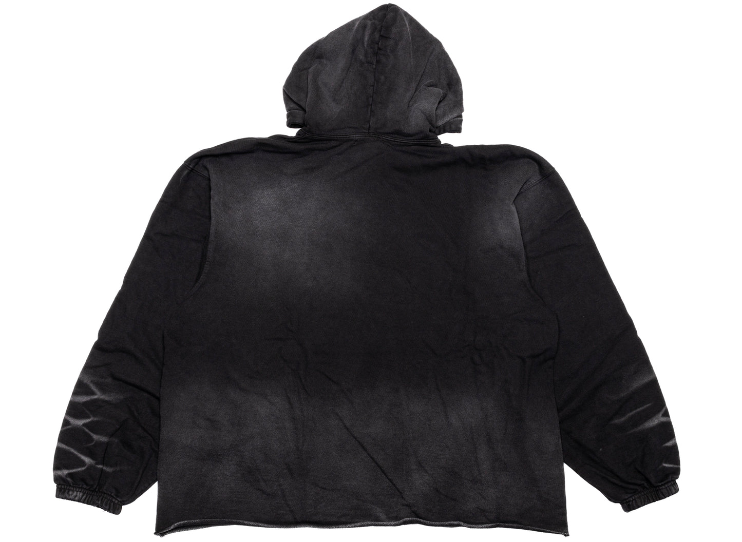 Thug Club TC Two Face Dirt Hoodie in Black, opposite side