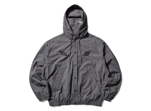 Umbro Gingham Masked Shirt in Coffee Brown