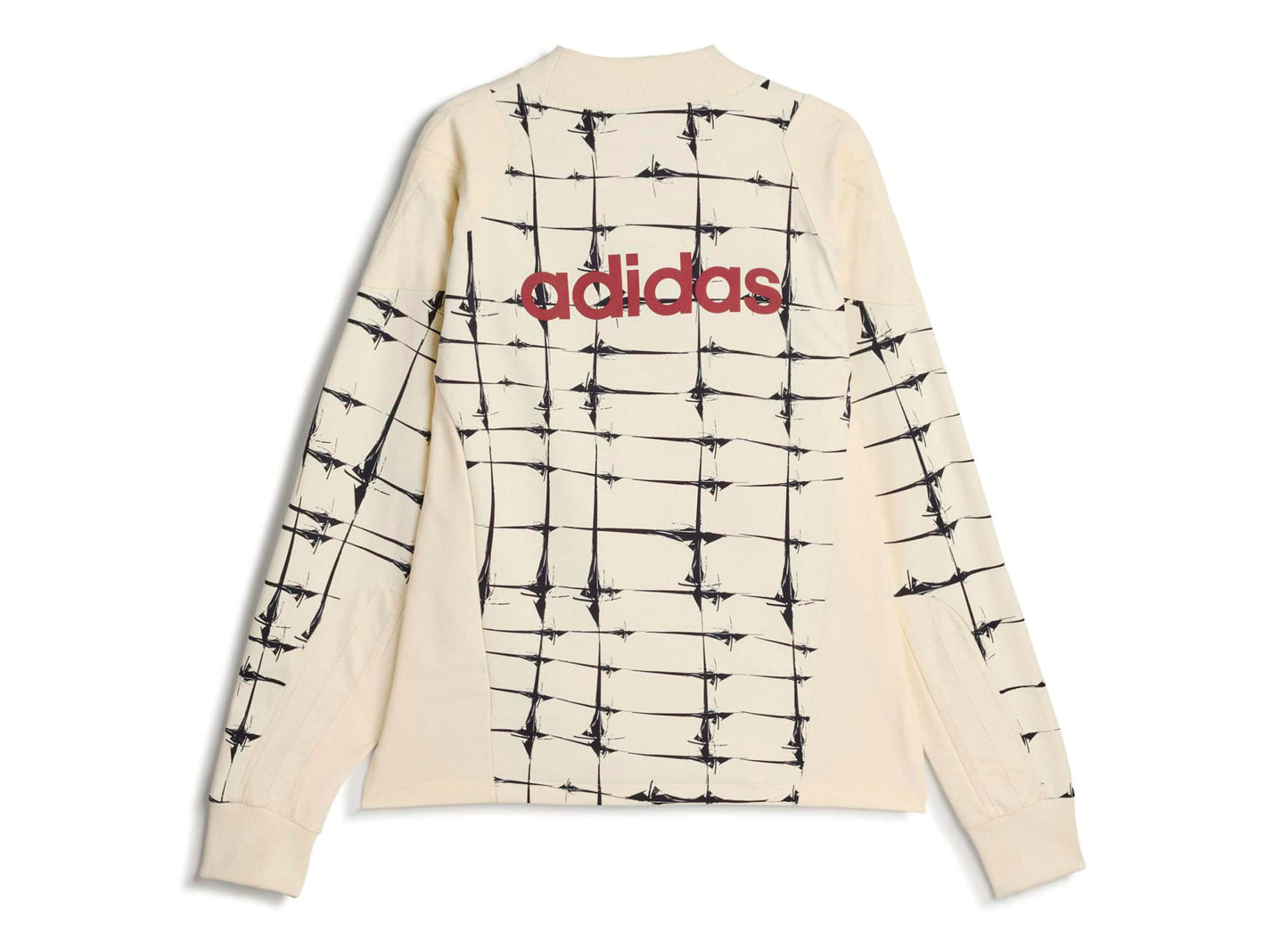 Camiseta de manga larga de portero Adidas x Thug Club en Blanco Crema