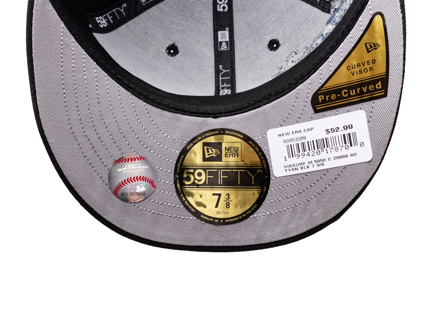 New Era 59Fifty San Francisco Giants Kappe in Schwarz