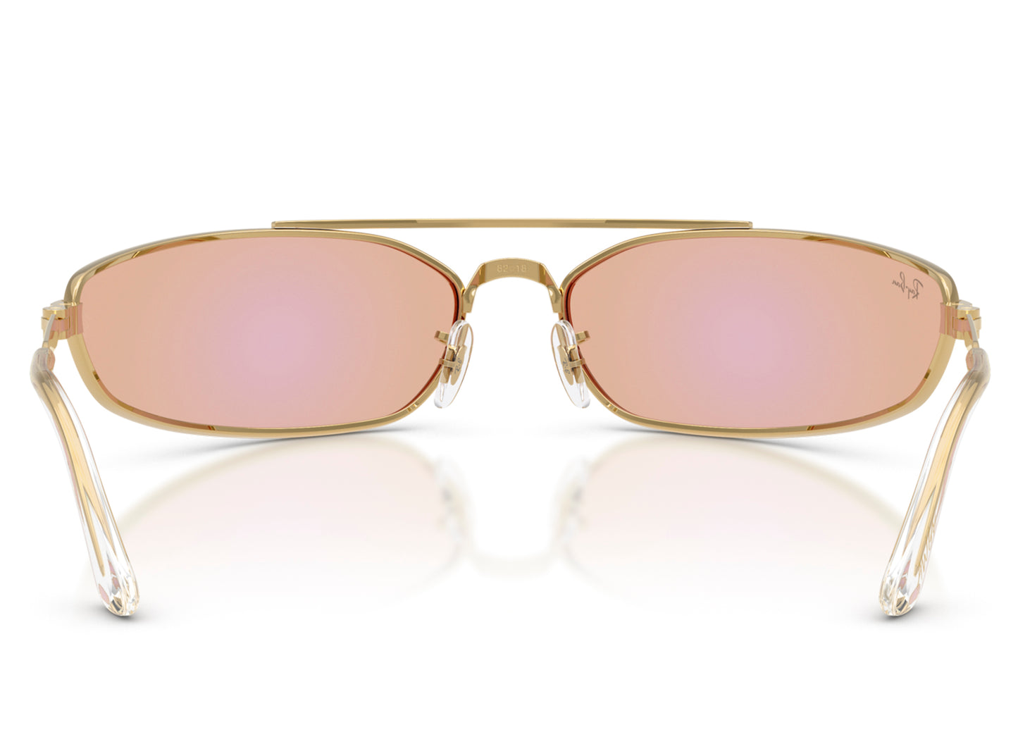 Ray Ban x A$AP Rocky Pinnacle Metal Arista Rahmen mit Hellgrau verspiegeltem Blau
