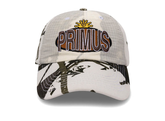 Pleasures Brown Album Layered Cap in Snow