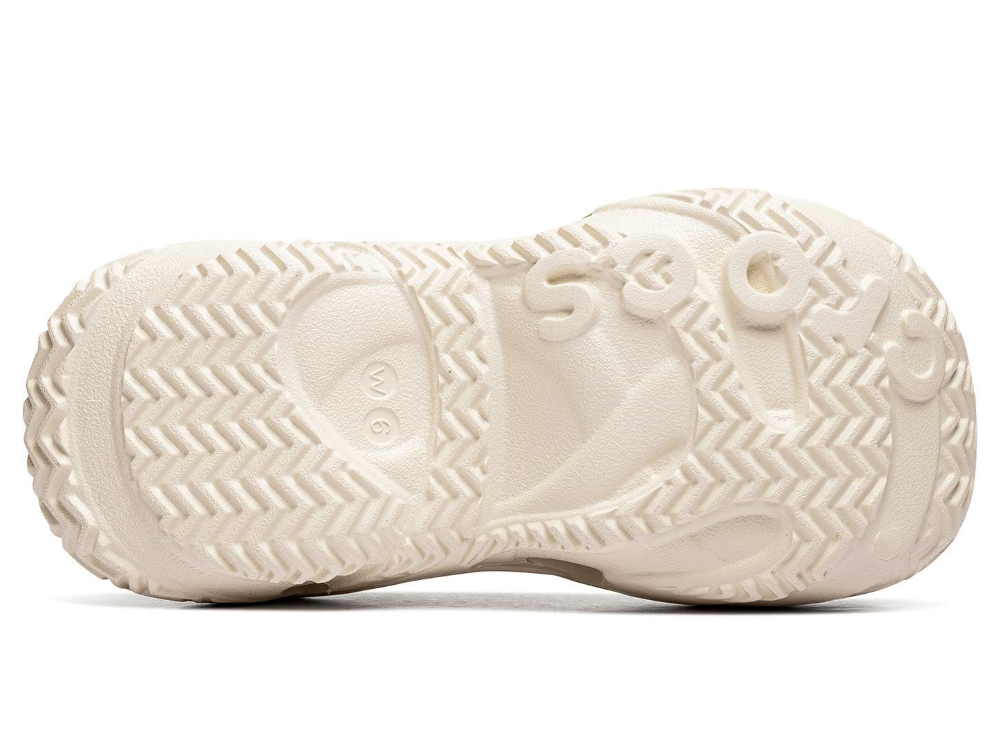 Damen Crocs Caged Clog in Summit White