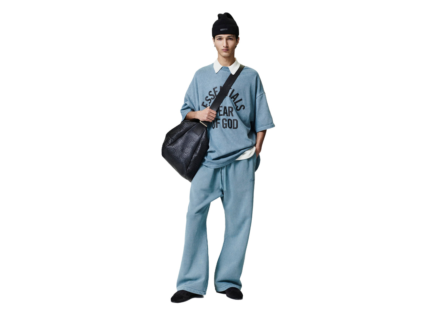 Fear of God Essentials Signature Classic Fit Flare Sweatpant 'Faded Coastal'