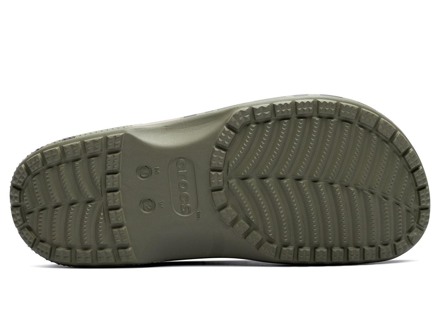 Crocs Classic Duck Camo Boat Shoe in Cargo Duck Camo - Damaged