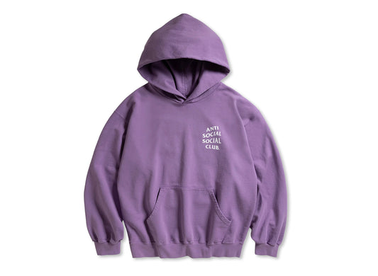 Anti Social Social Club 'Clutching Pearls' Hoodie in Washed Purple