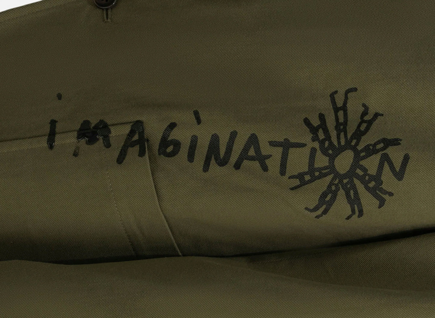 Chaqueta Tejida Comme des Garçons SHIRT en Caqui